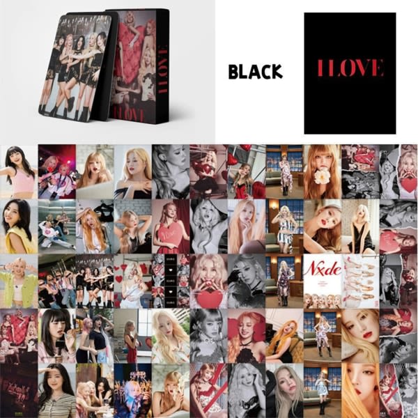 55Pcs (G)I-DLE Postcard LOMO Small Card Gift