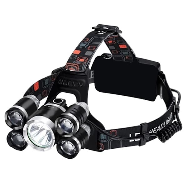 LED-hodelykt / Pannlampe - T6