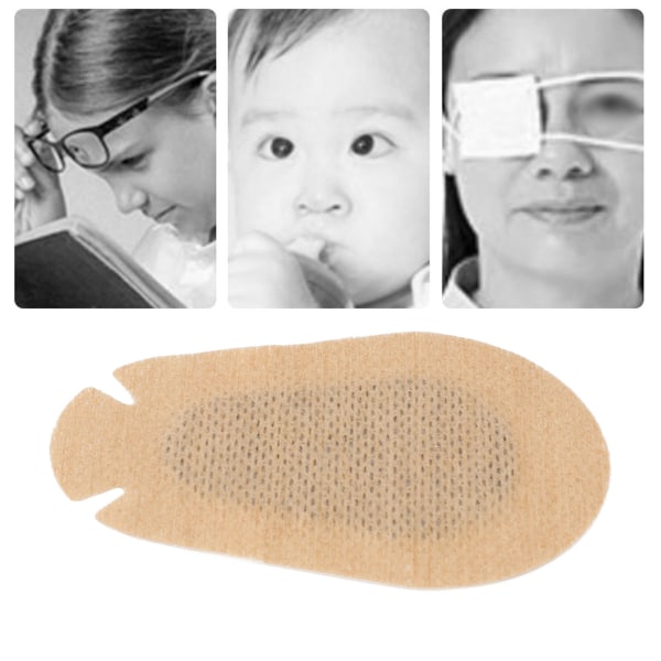 20 st ögonlappar justerbara förtjusande självhäftande glasögon Skydd för ögonbindel för pediatrisk amblyopi