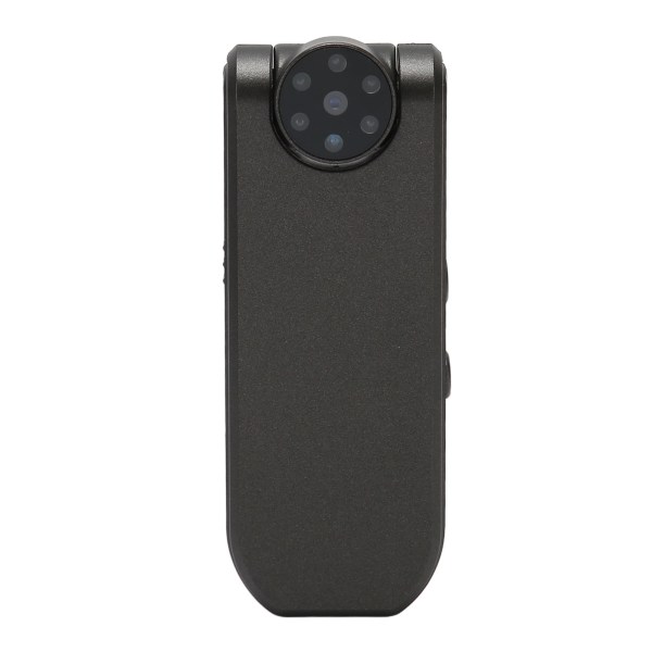 Mini puettava kamera 1080P Night Vision ladattava liikkeentunnistin HD Body Video Recorder lainvalvontaviranomaisille musta