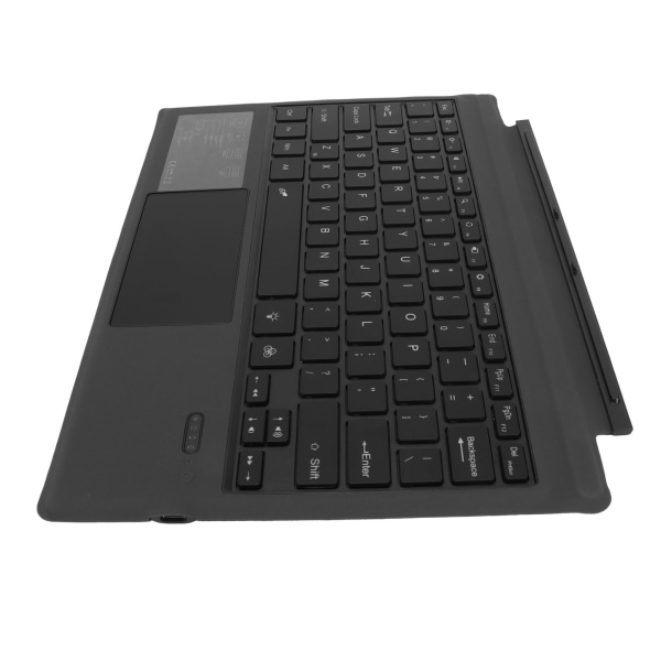 Til Surface Pro Type Cover Keyboard Bærbart 7 Farve Baggrundsbelysning USB C Genopladeligt Sort Trådløst BT Keyboard med Touchpad