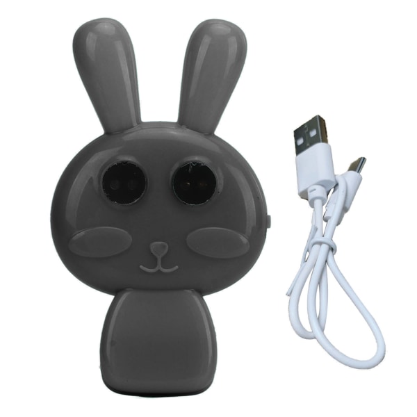 Posture Corrector Smart Elektrisk Desktop Kanin Afstand Siddestilling Reminder Clip On Synsbeskytter Enhed Sort