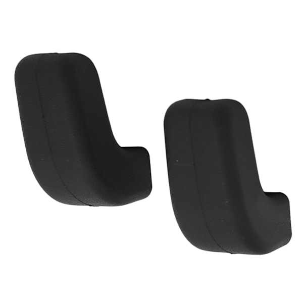 1 par støtfanger trekkrokbeskyttelse pute trekkrokbeskyttelse erstatning for Wrangler JK JL Gladiator TJ 2007‑2023 svart