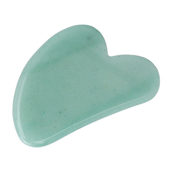 Naturlig Gua Sha skrapemassasjebrett Akupunkturterapi Guasha Tool Gua Sha skrapestein