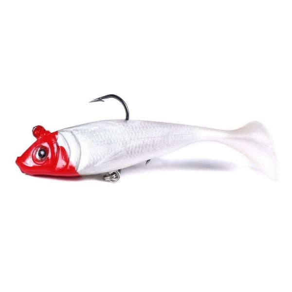3-pak - Jig til Gedde - Aborre - 10cm multifarve