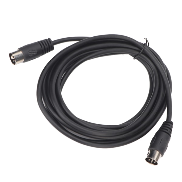 6-stifts DIN-kabel hane till hane Plug and Play-ljudsignalanslutning DIN-förlängningssladd för digital enhet 3 meter / 9,8 fot