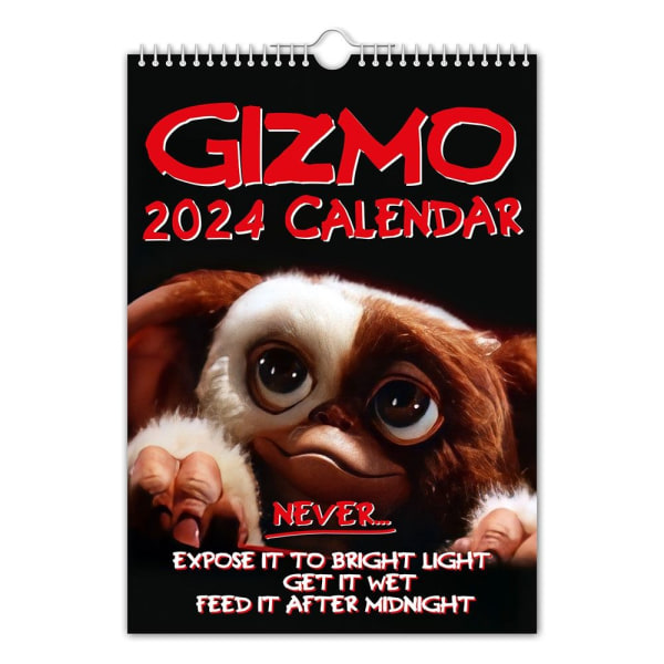 2024 Gizmo Kalender Väggkalender Hängkalender