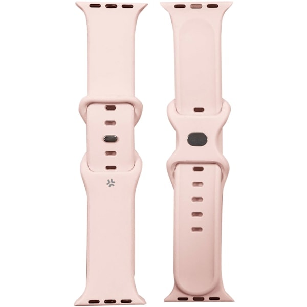 Armbånd til Apple Watch 42/44/45mm Silikon Rosa