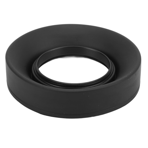 Kamerablender Sammenleggbar Forhindrer Astigmatisme Forhindrer Skader Digitalt Linsebeskyttelse for Kamera 55mm/2.2in