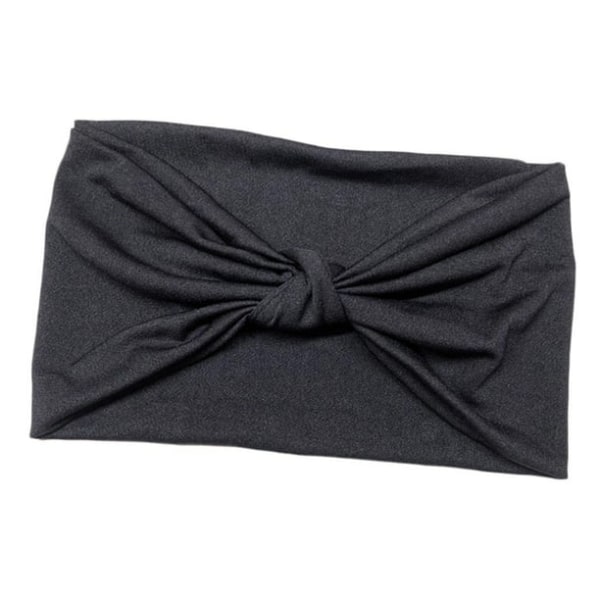 Sport Pannband Pannband för Dam Turban Pannband Elastiskt Mjuk Pannband Pannband Hårband 2st