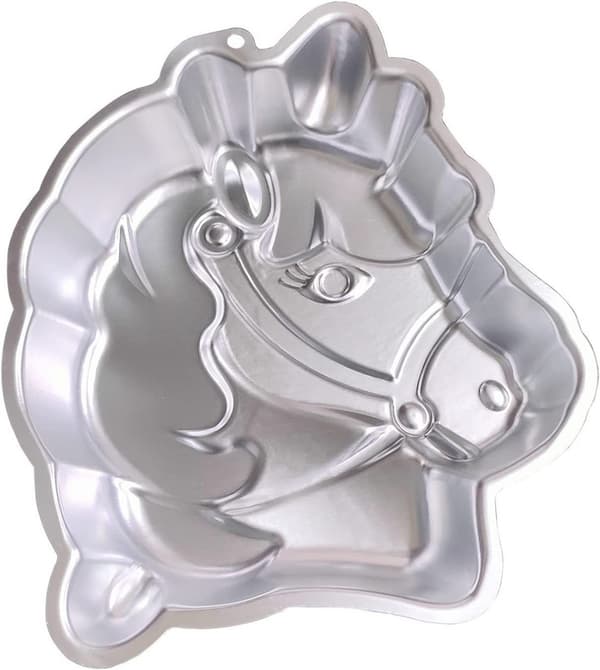 Enhörningstårtform i anodiserad aluminium