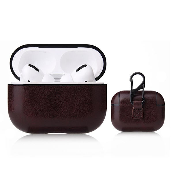 Skyddande fodral för AirpodsPro (2:a generationen) Dark brown Mörkbrun