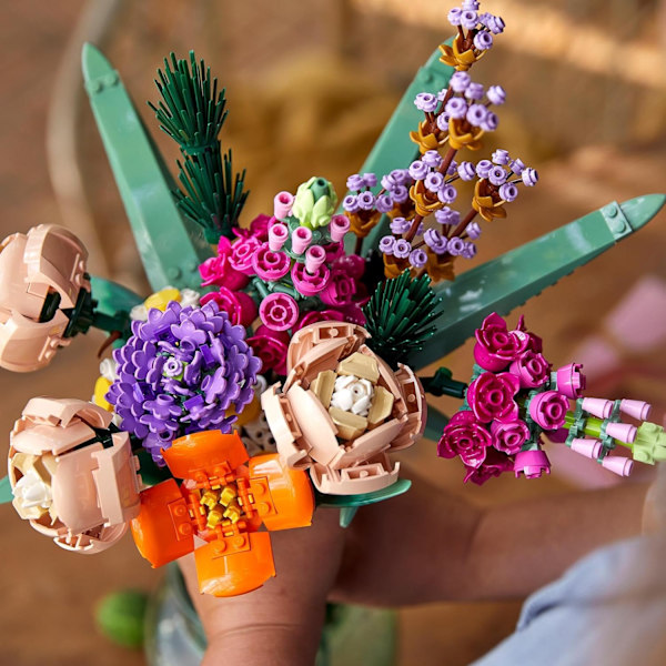 Ikoner Blomsterbuket, Byggesæt Voksne, Samleobjekt, Botanik, Byggeklodser 10280 10280