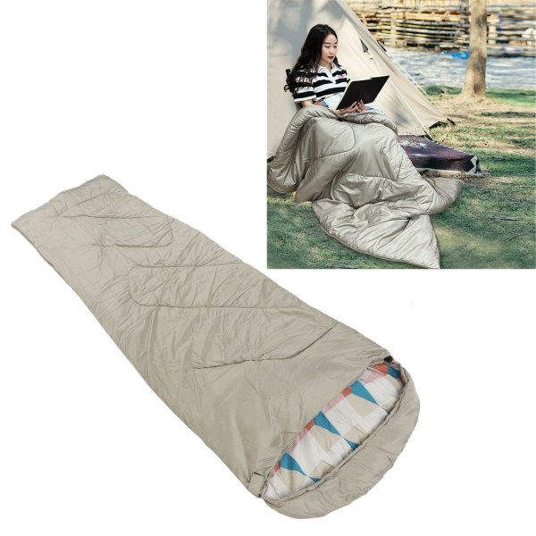 Outdoor Camping kokoontaitettava makuupussi vedenpitävä, lämpimänä pitävä paksuuntunut kokoontaitettava makuupussi