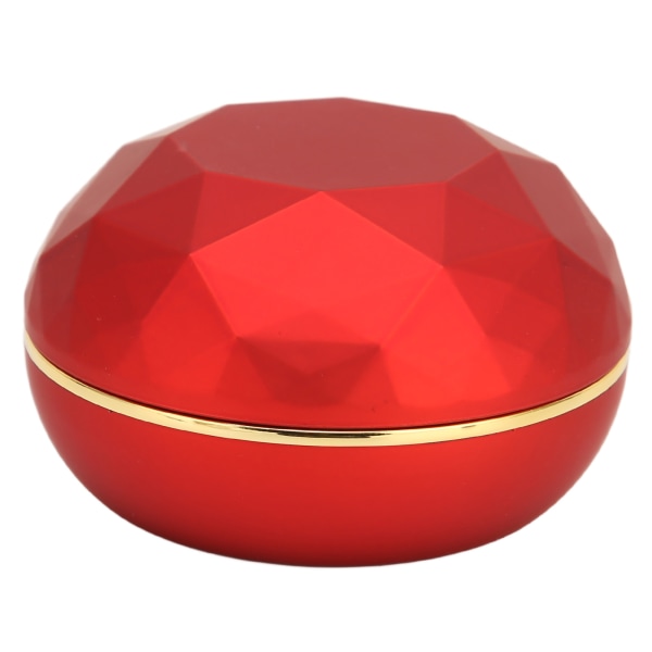 Utsökt Ring presentask Bärbar smycken förvaring Case med ljus för äktenskapsförslag Röd
