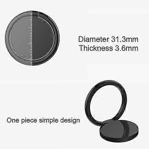 Mal alle metall ring spenne telefonholder