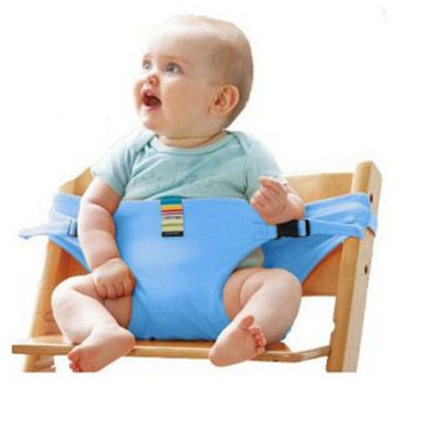 baby sikkerhedsbälte remmar stol cover blå