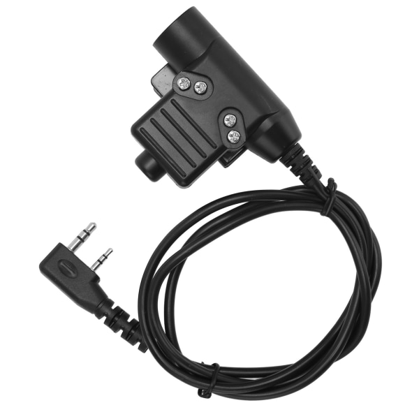 U94 PTT Adapter Kabel Plug and Play för Kenwood för Baofeng Two Way Radio Walkie Talkies
