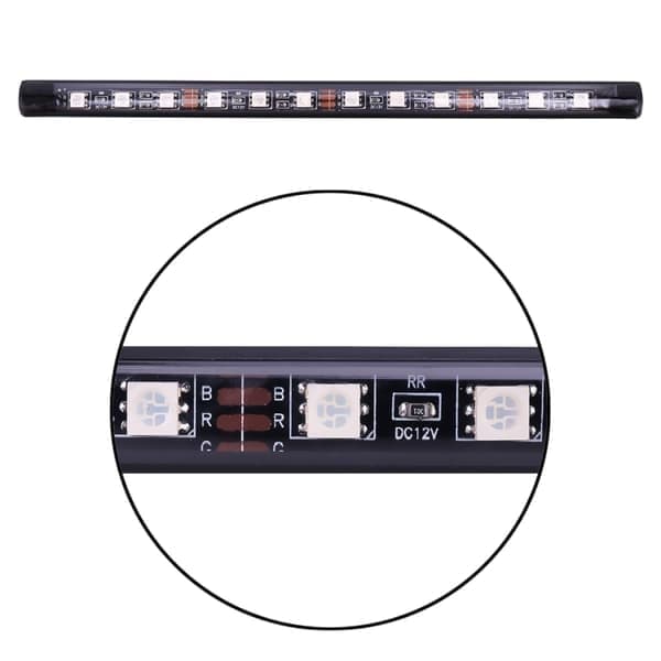 LED Car Strip Lights - 48 LEDs with RGB & Remote Control