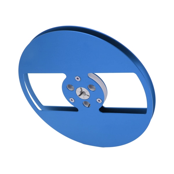 1/4 7 tums tom bandrulle aluminiumlegering 2 hål Universal öppen rulle upptagningsrulle för nab öppningsmaskin del för TEAC Blue