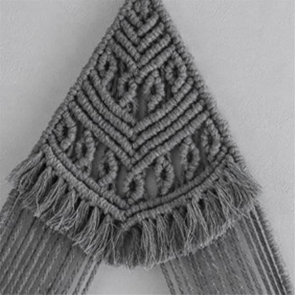 Veggbonad Drømmefanger Boho Macrame Drømmefanger Native Drømmefanger Boho Vevd Hjemmedekorasjon Hengende