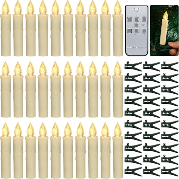 31 stk. Juletræstopdekorationer, Foliehvirvlende Dekorationer til Fester 31PCS 31PCS 31PCS 31PCS