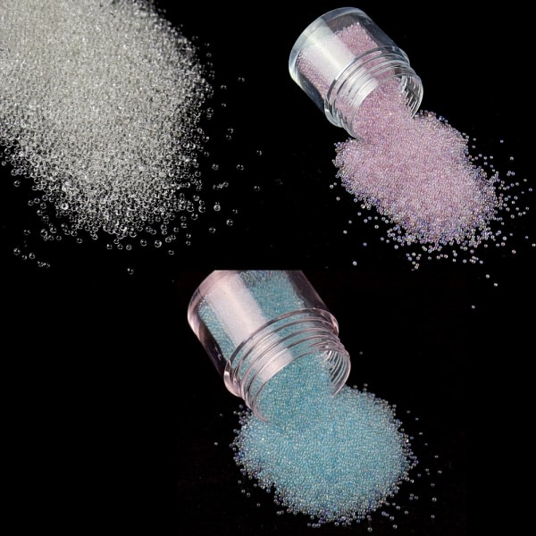 Dekorasjoner Micro Nail Caviar Pixie Crystals for Nails DIY style 7
