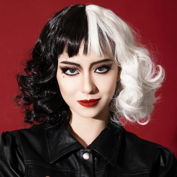 Cruella De Vil Cosplay Paryk