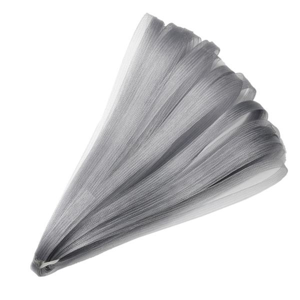 1/2/3/5 Crinoline Hästhårsfläta DIY-hantverk för Hattar Ljusblå Grå Light Blue Grey 1Set