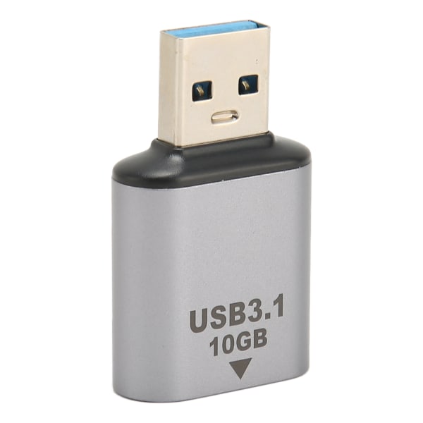 USB 3.1 till USB C Adapter 10 Gbps Kompakt Bärbar USB C Hona till USB Hane Adapter för bärbara datorer