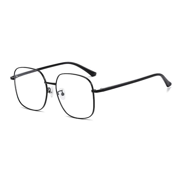 Computer/klasse briller med klasse 0-600 optiske glas tynd metalkant