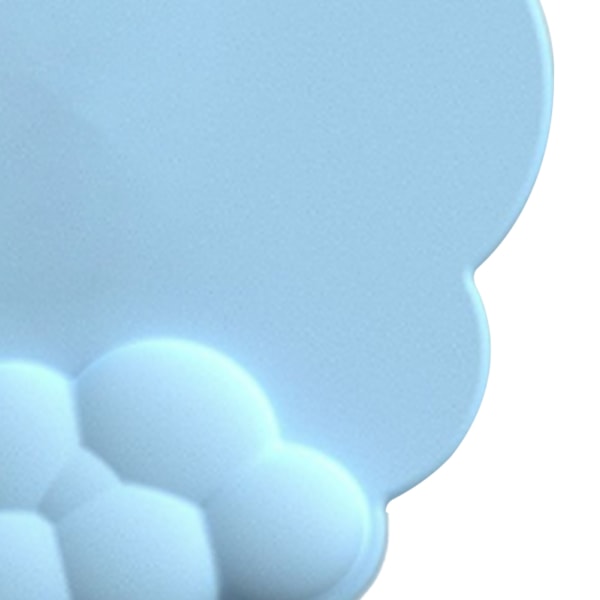 Cloud Mouse Pad Rannetuki Memory foam Estää liukumisen Ergonominen Kämmentuki Kannettavan PC-pelaamiseen Sininen