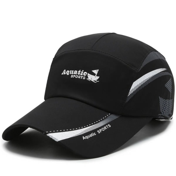 Qucik Dry Cap Golf Fiskekeps CAP svart black