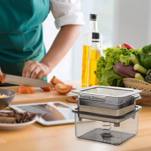 Tofu-press, Tofu-dräneringsmaskin med Vattenuppsamlingsbricka