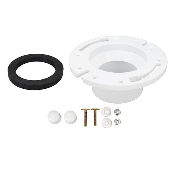 3-tommers toiletudløb gulvflangesæt 385345892 Nem installation RV toiletflange erstatning for Dometic RV autocamper trailer toiletter