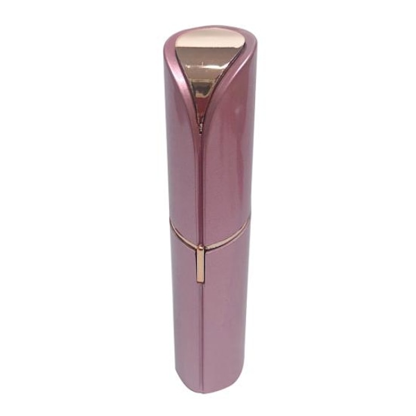 Smertefri Trimmer for Kvinner Epilator Ansikt Nesehår Kinn Lepper Elektrisk Øyenbrynsfjerner Red 13cm
