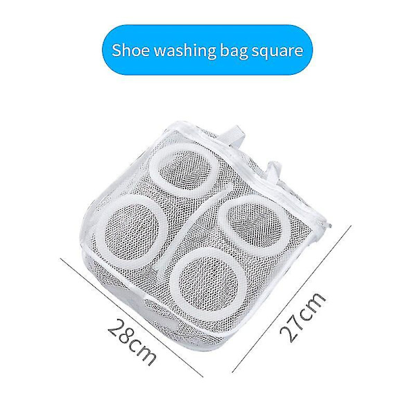 Skotvätt förvaringspåse tvättmaskin Square
