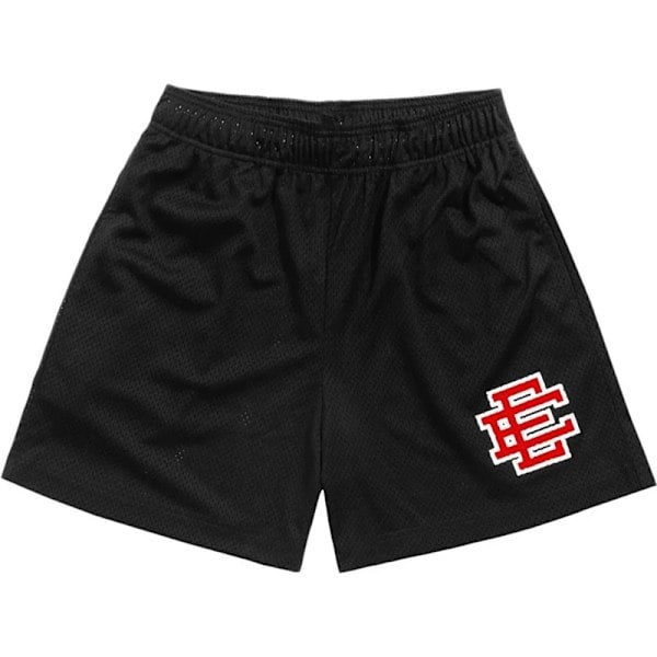 Eric Emanuel Ee Basic Short New York City Skyline Menn Shorts Fitness Sport Bukser Sommer Trening Pustende Basket Short T Hvit 1 XL_paris