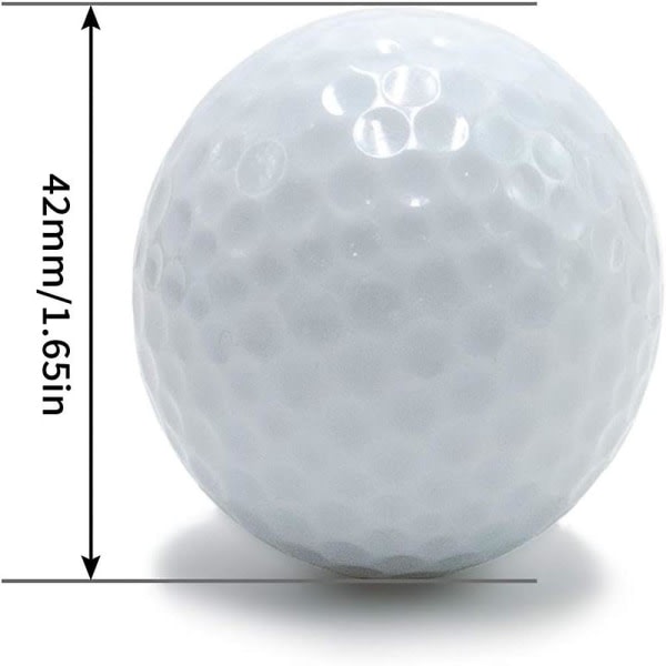 Led Golf Ball Light Up Golf Ball, Glitter Light Up Golf Ball, Night Light Flash, Långvarig lys nattsport, 6 farver for dit valg