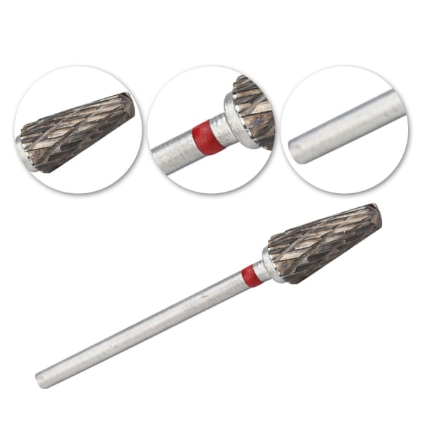 Wolframstål 2,35 mm skaft Trægratbit DIY Træbearbejdningsværktøj til gravering af udskæringsbit (B)