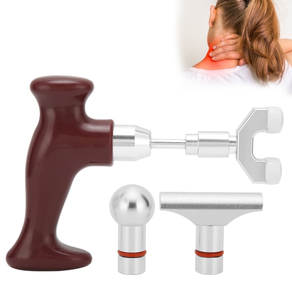 Manuell Deep Tissue Massage Gun Akupunktsfysioterapi Muscle Relax Massager Tool