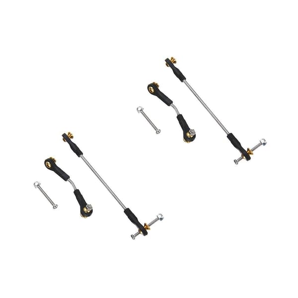2 Sæt Styrestang Servo Link Stang Styretøjsforbindelse Til C14 C24 C34 B1 B14 B24 B16 B36 1/16 Rc Bil