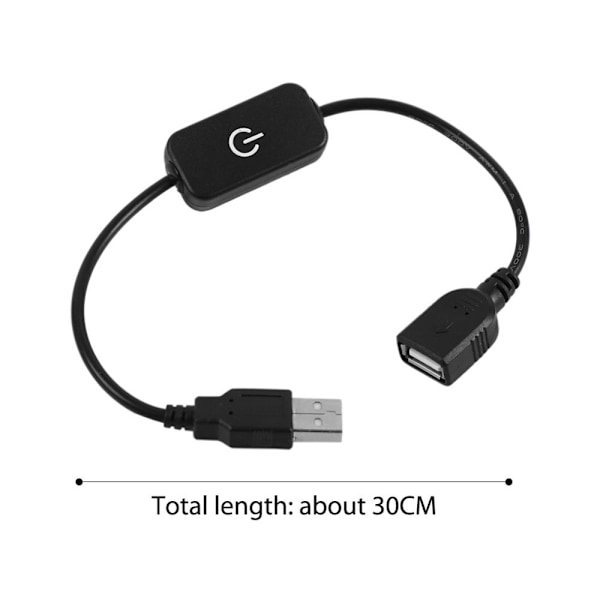 LED Dimmer Switch Manuel Knaptouch SORT