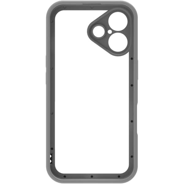 Bumper iPhone 16 Musta/Valkoinen