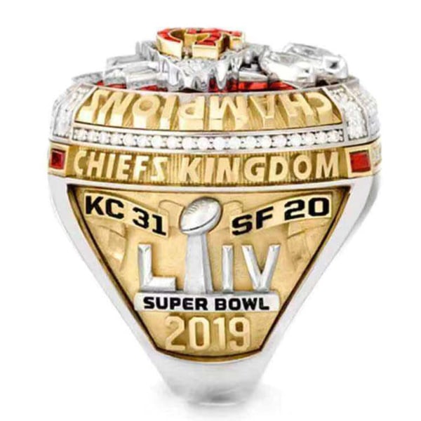 Kansas City Chiefsin miesten sormusten metalliseoskorut