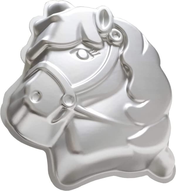 Enhörningstårtform i anodiserad aluminium