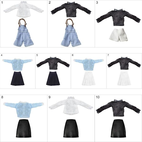 Dockkläder Jeans Läderbyxor Shorts 7 7 7