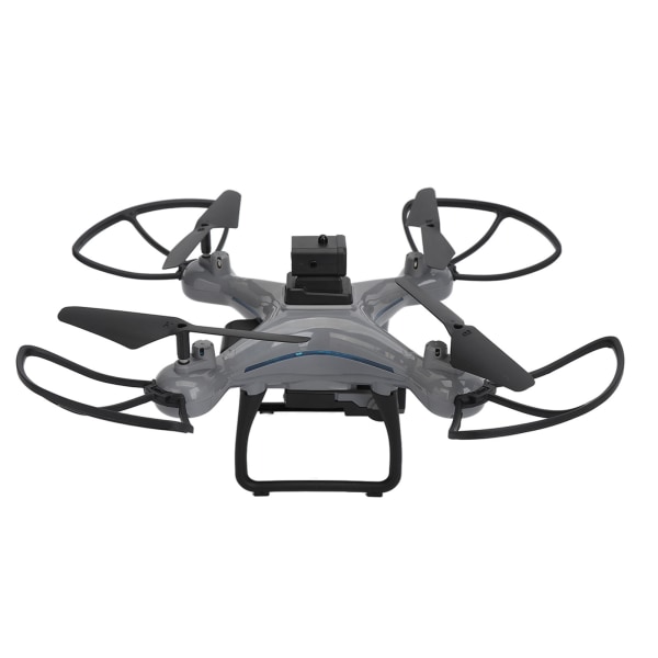 KY102 RC Drone Harmaa nelikopterilelu optinen virtaus leijuva esteiden välttäminen 1800 mAh akku drone 14-vuotiaille ja sitä vanhemmille kaksoiskameralle