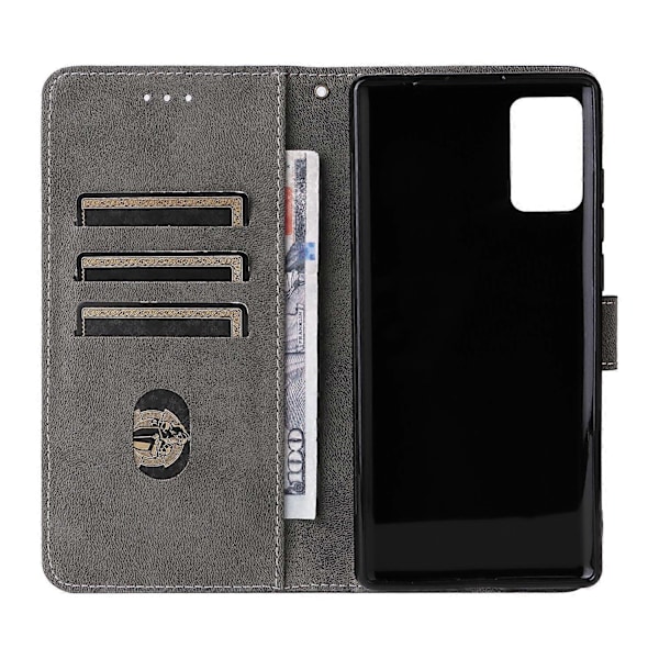 Pung Etui til Cubot P50 med RFID-blokering, PU-læder, stativfunktion - Grøn Multicolor_Paris Multicolor Blue