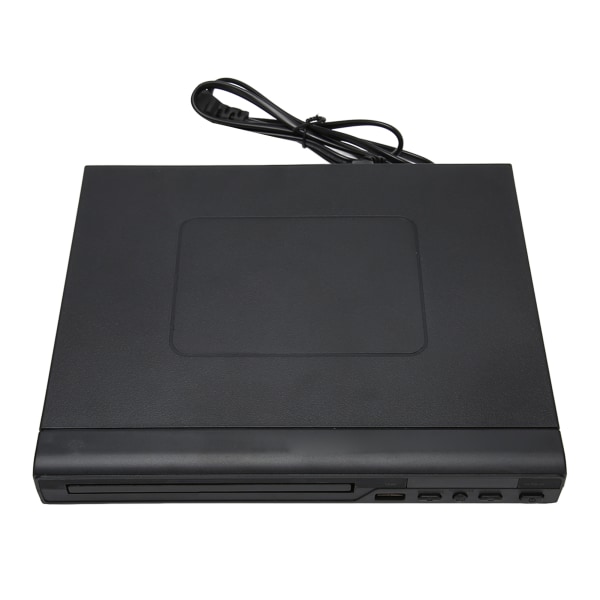 Mini HD DVD-spelare Inbyggd PAL NTSC USB 2.0-gränssnitt Fjärrkontroll Hem CD-spelare med RCA-kabel för TV 110?240V EU-kontakt